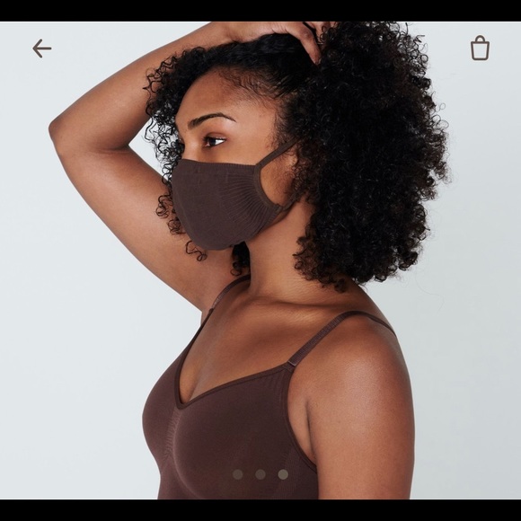 5x SKIMS COCOA brown kardashian facemask - Picture 2 of 16